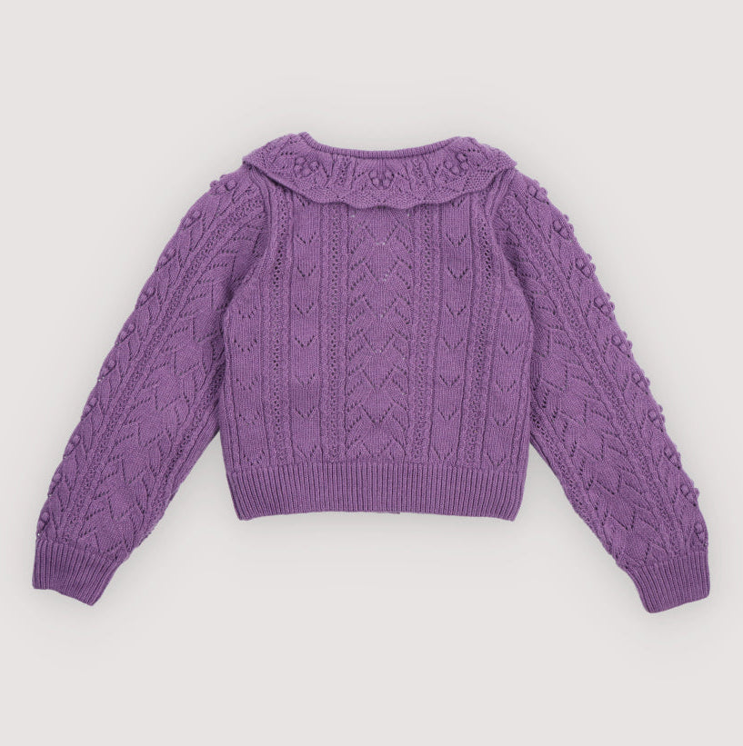 The New Society Strickcardigan LILA Cashmere-Wool