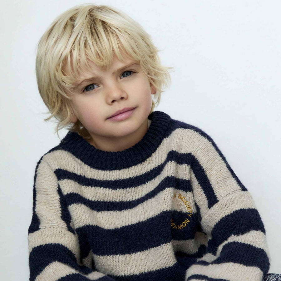 The New Society Strickpullover JORGE Wool