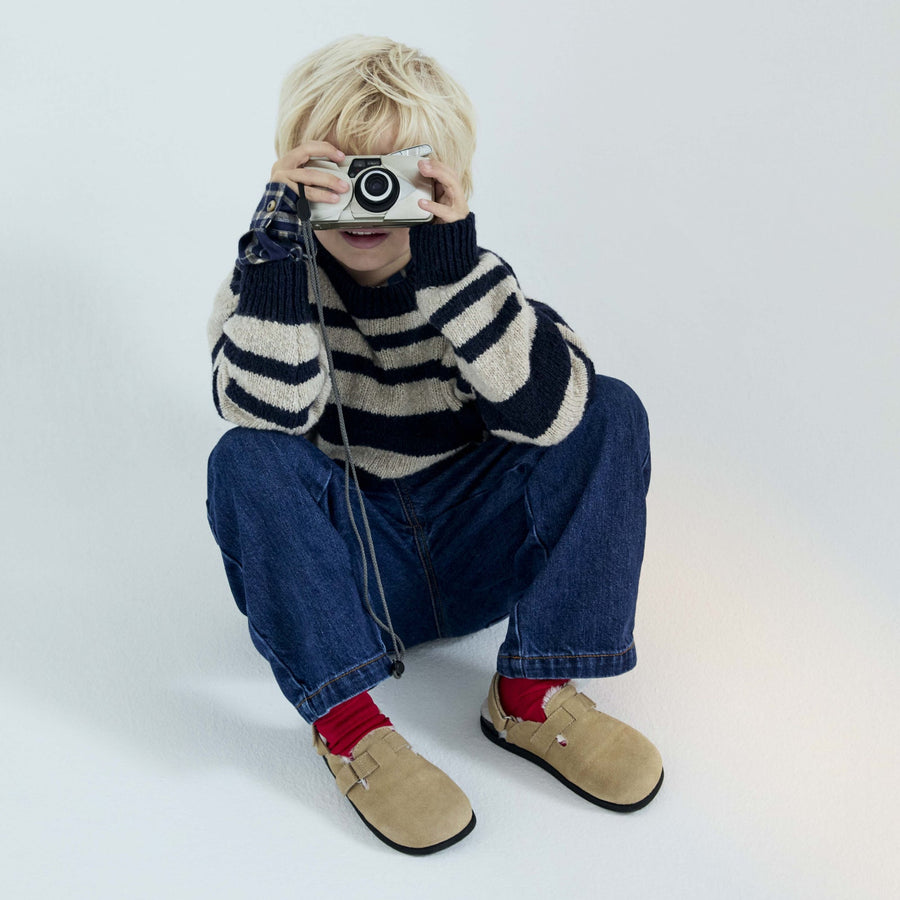 The New Society Strickpullover JORGE Wool