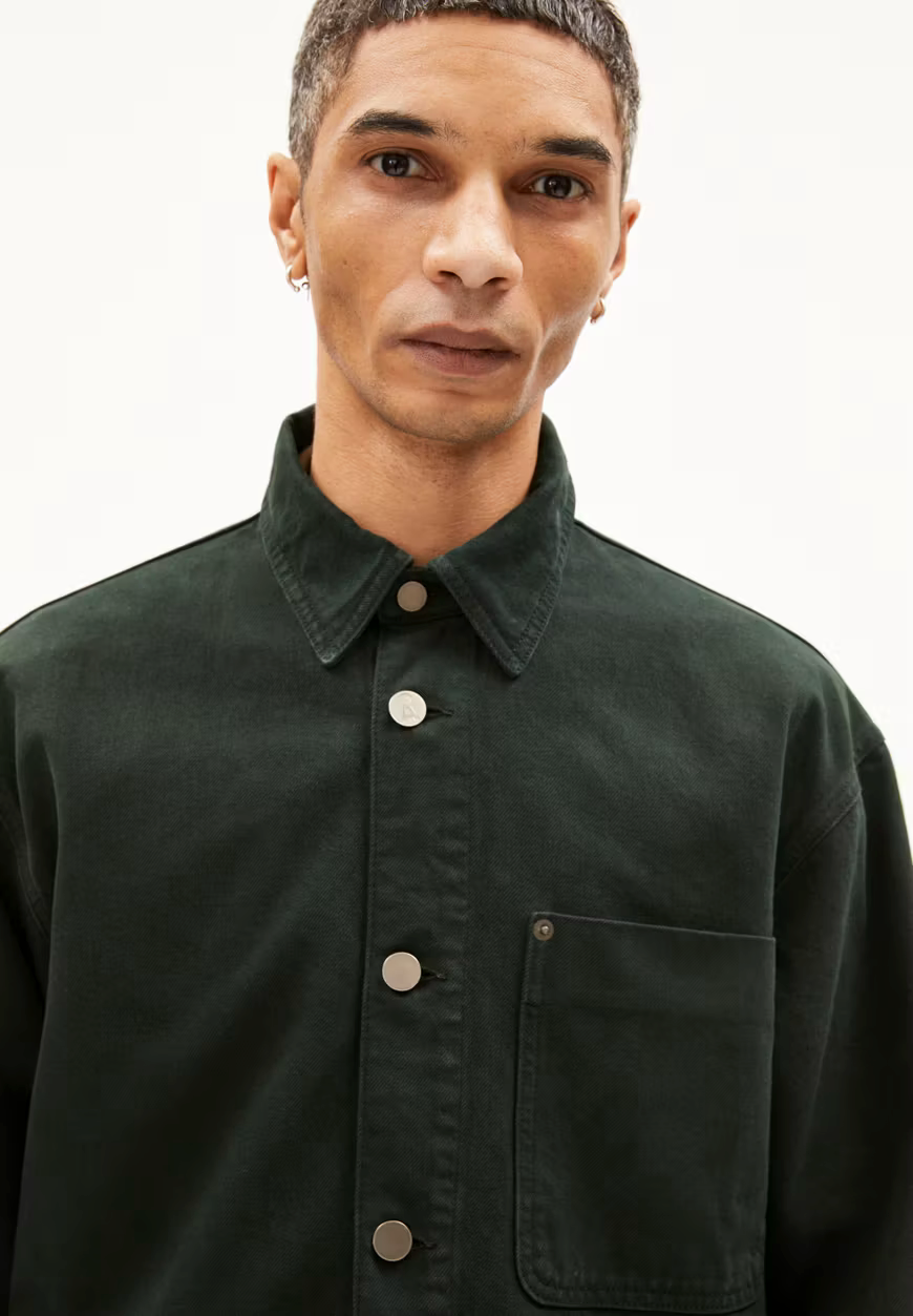 ARMEDANGELS Overshirt BAASIO GMT DYE Recycled Cotton