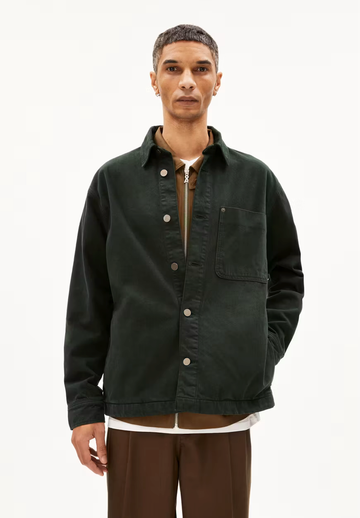 ARMEDANGELS Overshirt BAASIO GMT DYE Recycled Cotton