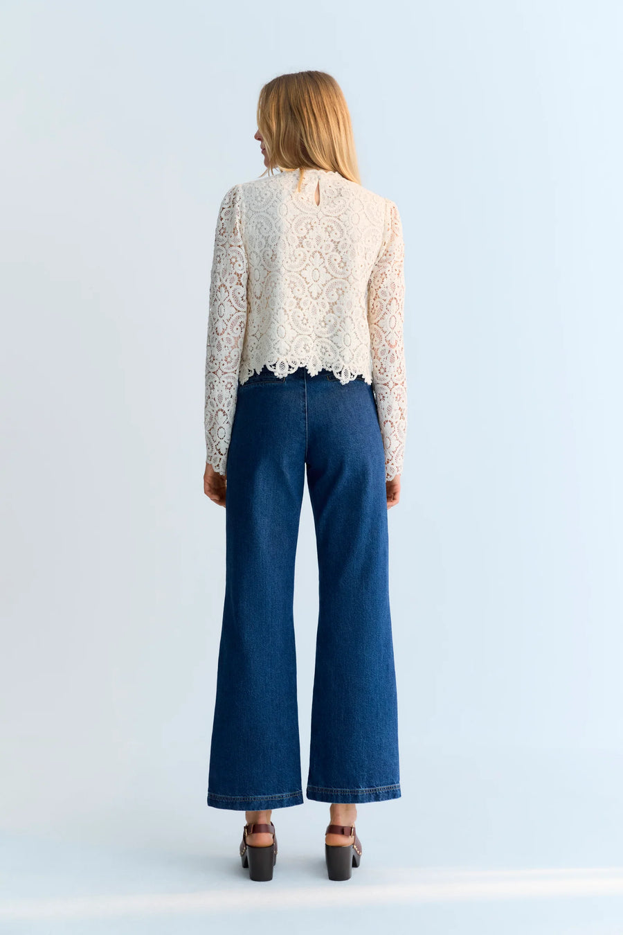 The New Society Woman Jeans INES DENIM Cotton