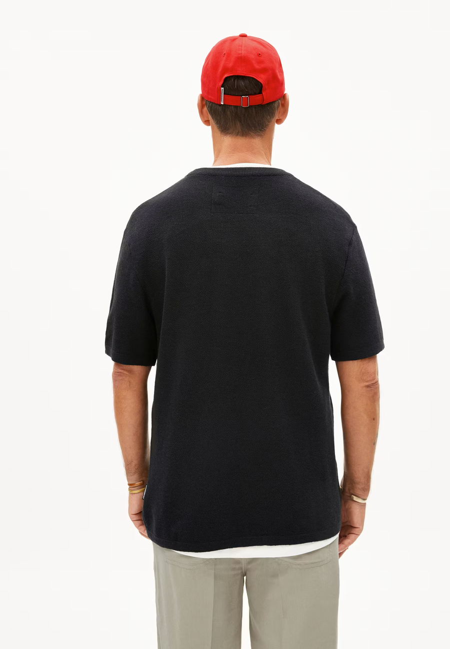 ARMEDANGELS Strickshirt ERWAAN LINO Organic Cotton Linen Mix