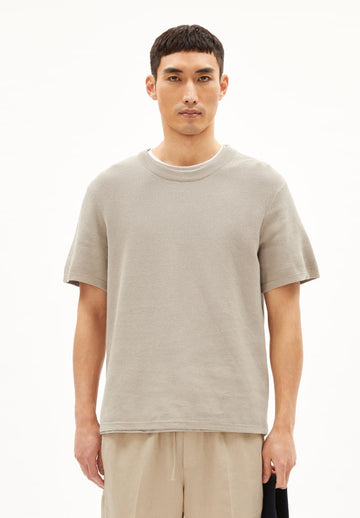 ARMEDANGELS Strickshirt kurzarm ERWAAN Organic Cotton