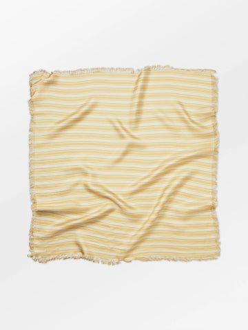 BECK SÖNDERGAARD Scarf STRIFILIA YELLOW SIA Silk