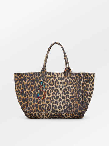 BECK SÖNDERGAARD Bag LEOPA CANVAS CAMILA Cotton