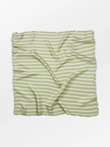 BECK SÖNDERGAARD Scarf STRIFILIA GREEN SIA Silk