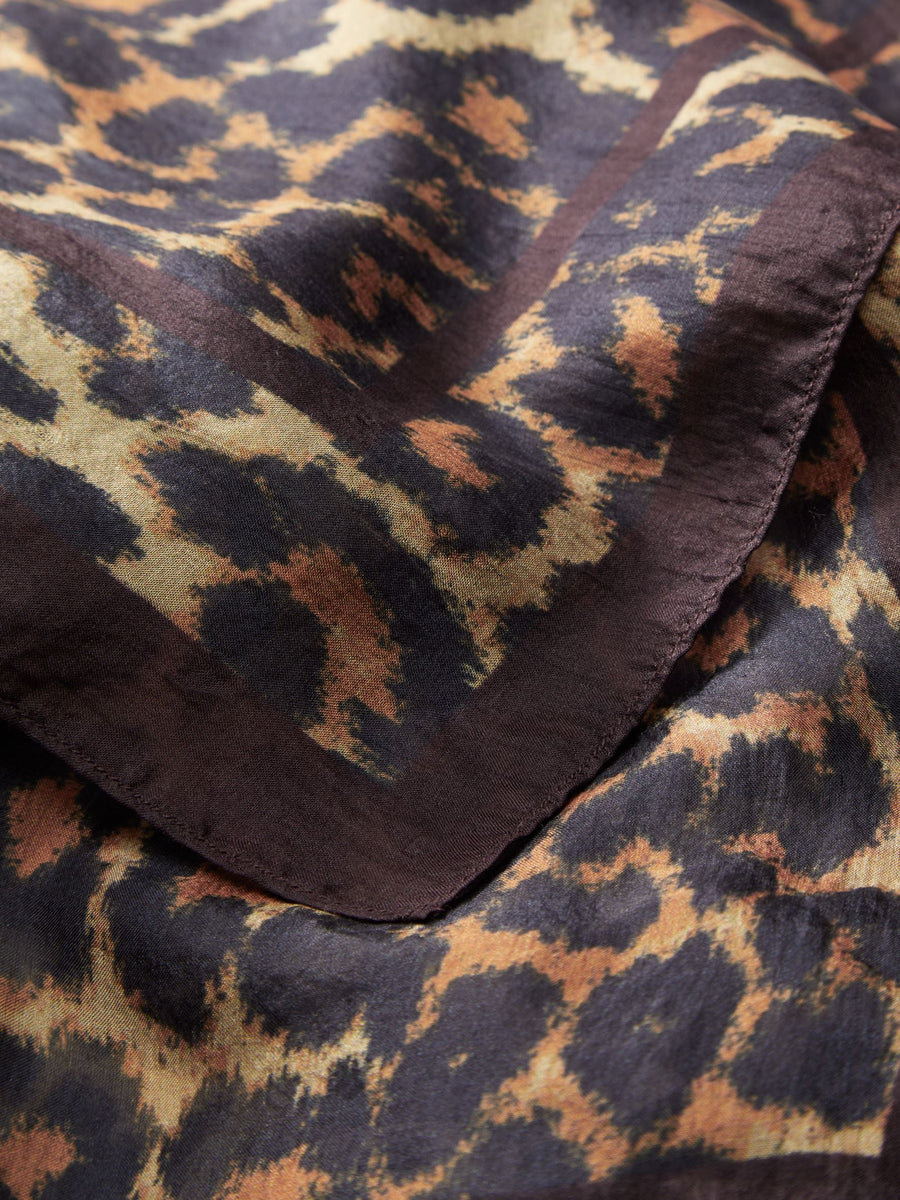 BECK SÖNDERGAARD Scarf LEOPA SIA Silk