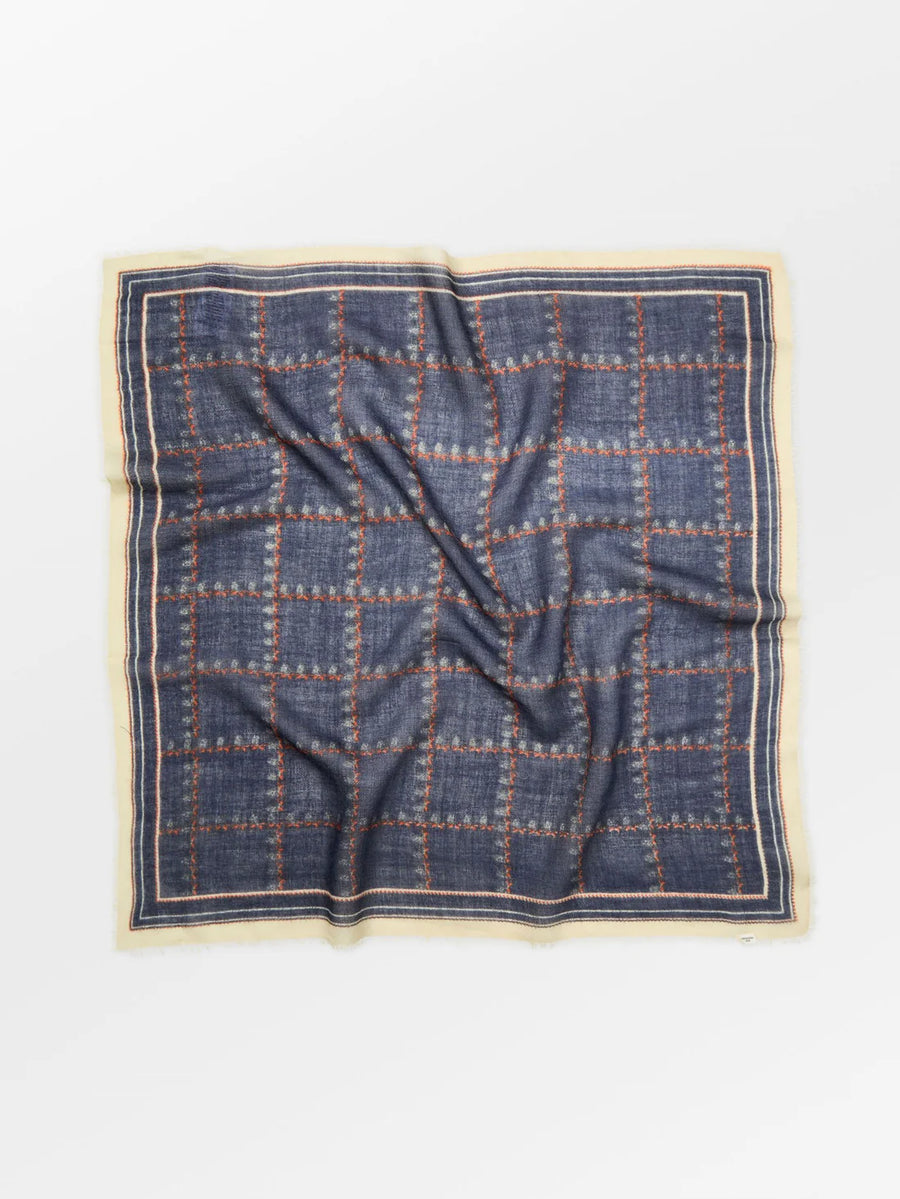 BECK SÖNDERGAARD Schal BROMBEERE WICA Wool Cashmere Blend