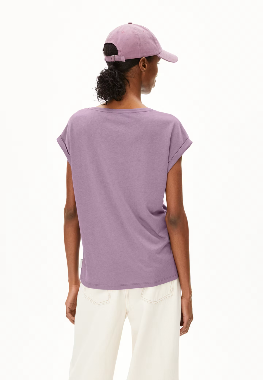 ARMEDANGELS T-Shirt JILAANA TENCEL™ Lyocell Organic Cotton Mix