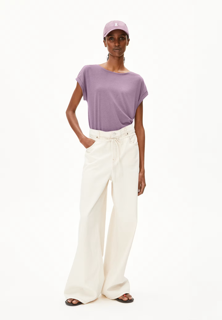 ARMEDANGELS T-Shirt JILAANA TENCEL™ Lyocell Organic Cotton Mix