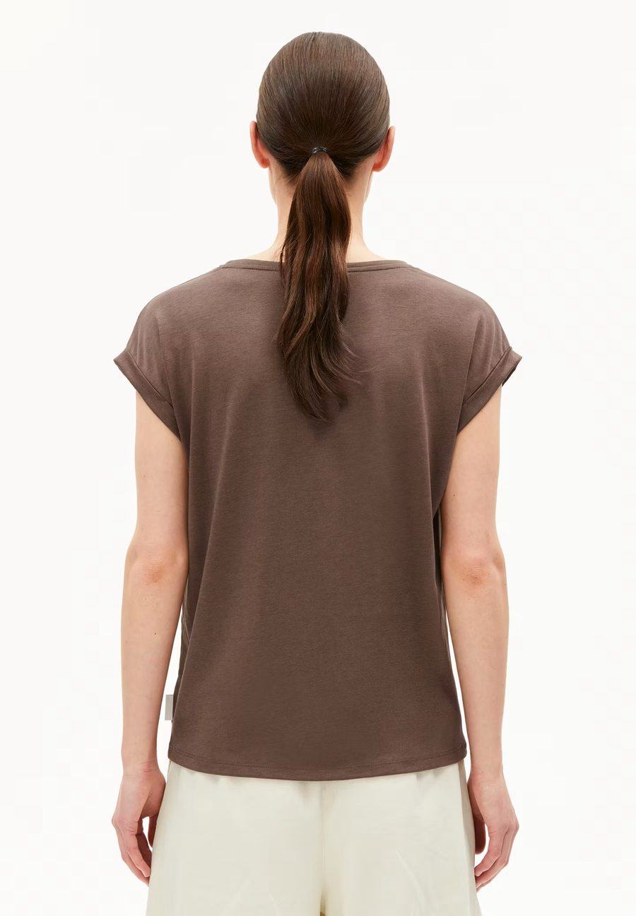 ARMEDANGELS T-Shirt JILAANA TENCEL™ Lyocell Organic Cotton Mix