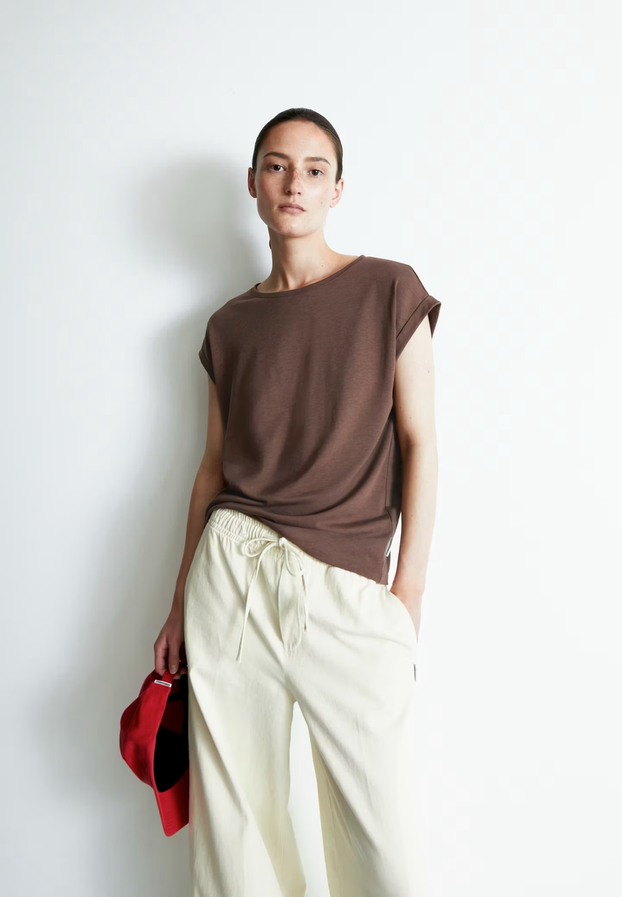 ARMEDANGELS T-Shirt JILAANA TENCEL™ Lyocell Organic Cotton Mix