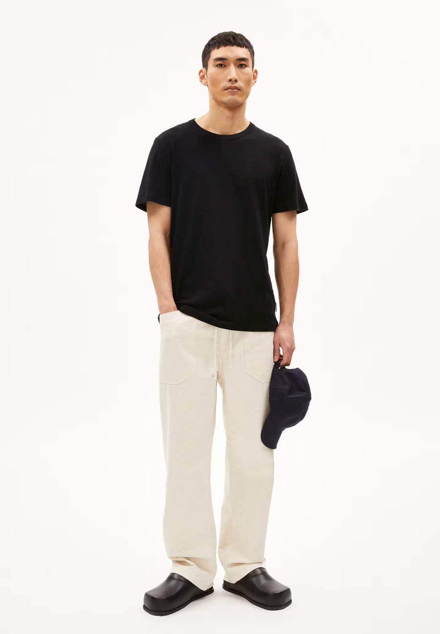 ARMEDANGELS T-Shirt MAARKOS LINO Organic Cotton Linen Mix