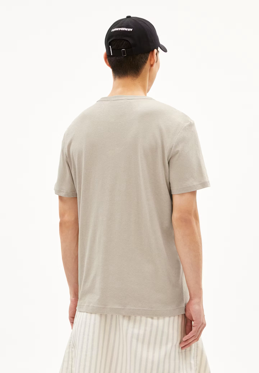 ARMEDANGELS T-Shirt MAARKOS LINO Organic Cotton Linen Mix