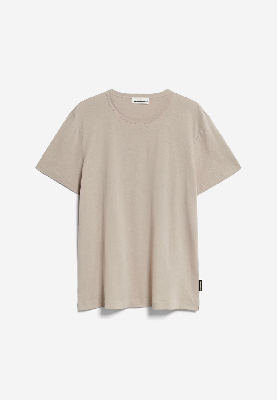 ARMEDANGELS T-Shirt MAARKOS LINO Organic Cotton Linen Mix