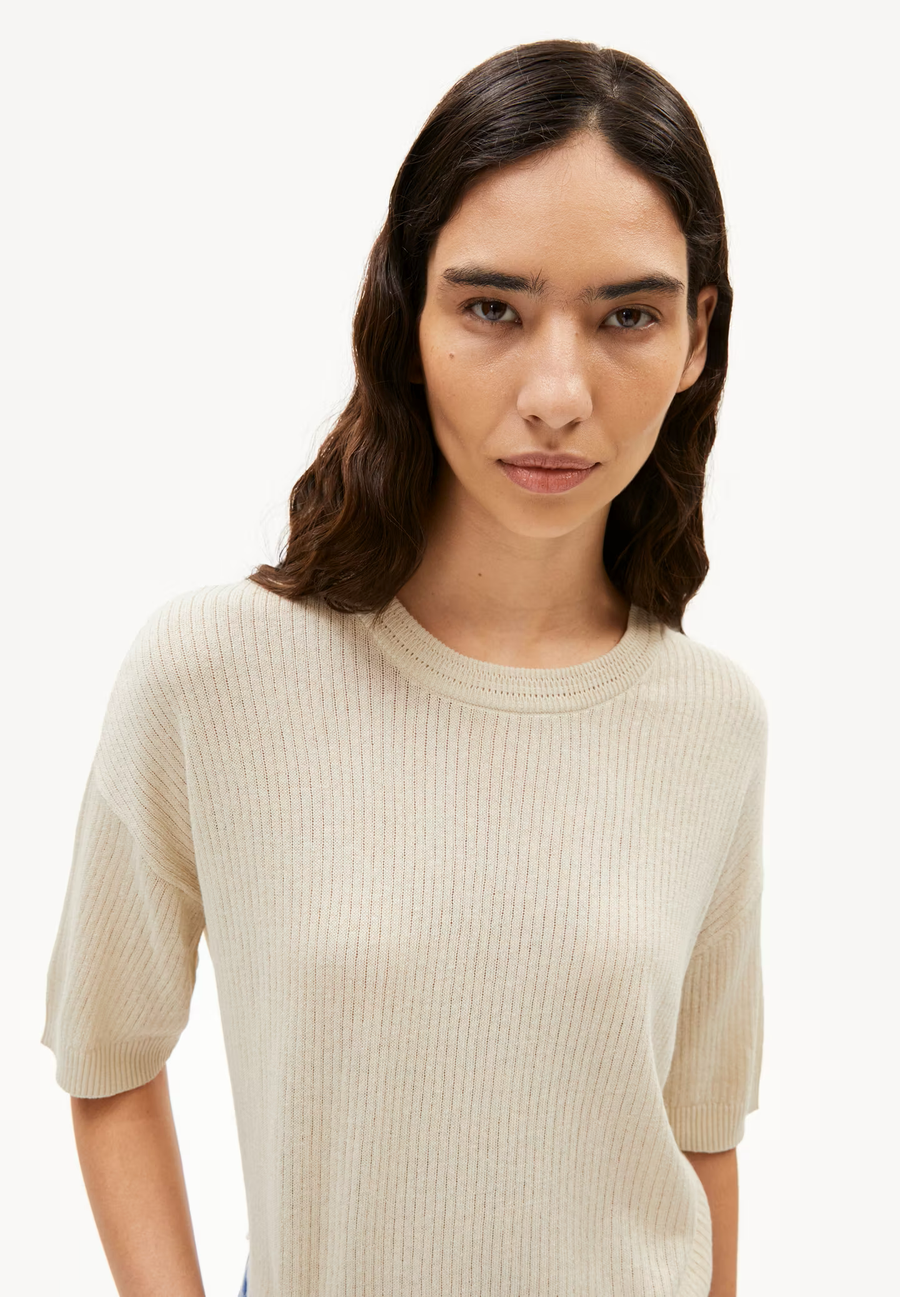 ARMEDANGELS Strickshirt LIZAA LINO Linen Mix