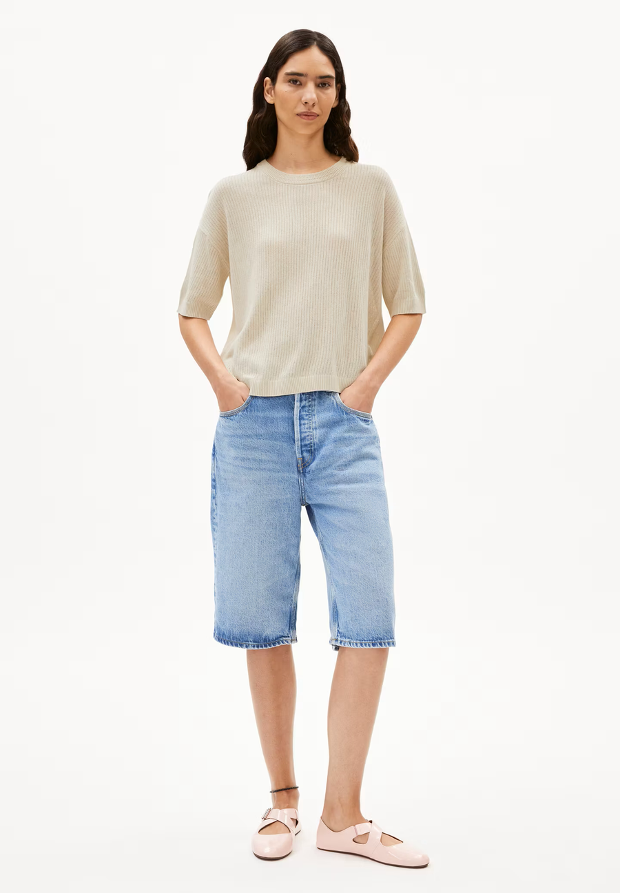 ARMEDANGELS Strickshirt LIZAA LINO Linen Mix