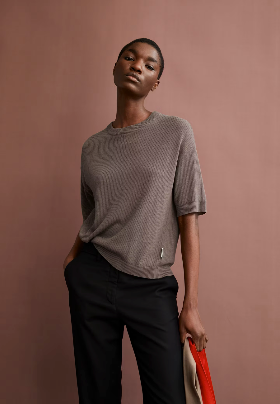 ARMEDANGELS Strickshirt LIZAA LINO Linen Mix