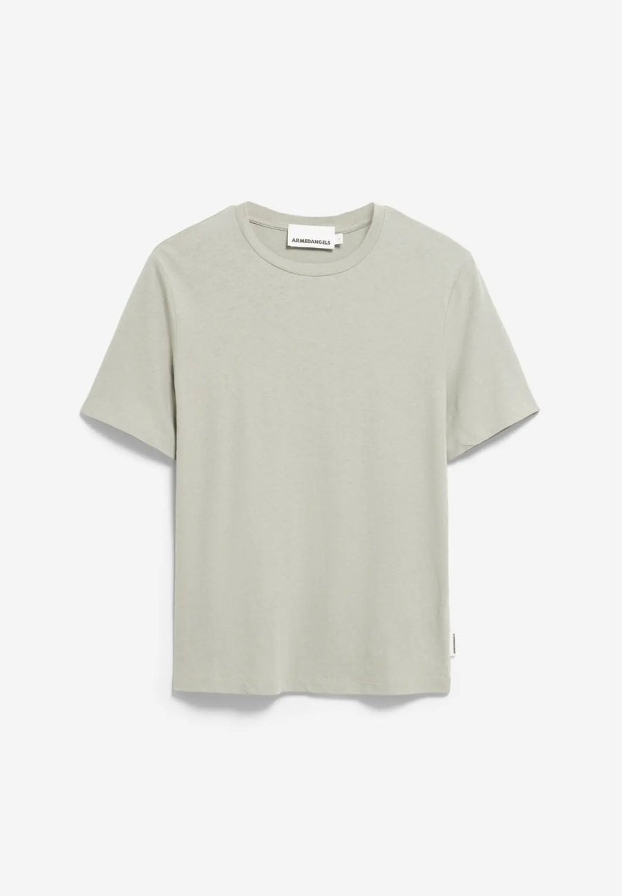 ARMEDANGELS T-Shirt LUALAA LIN Organic Cotton Linen Mix