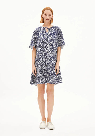 ARMEDANGELS Kleid MAAERHA LENZING™ ECOVERO™ Viscose Linen Mix
