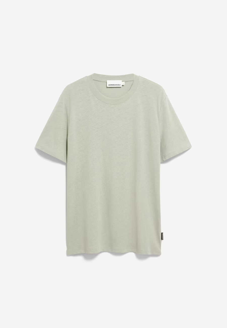 ARMEDANGELS T-Shirt MAARKOS LINO Organic Cotton Linen Mix