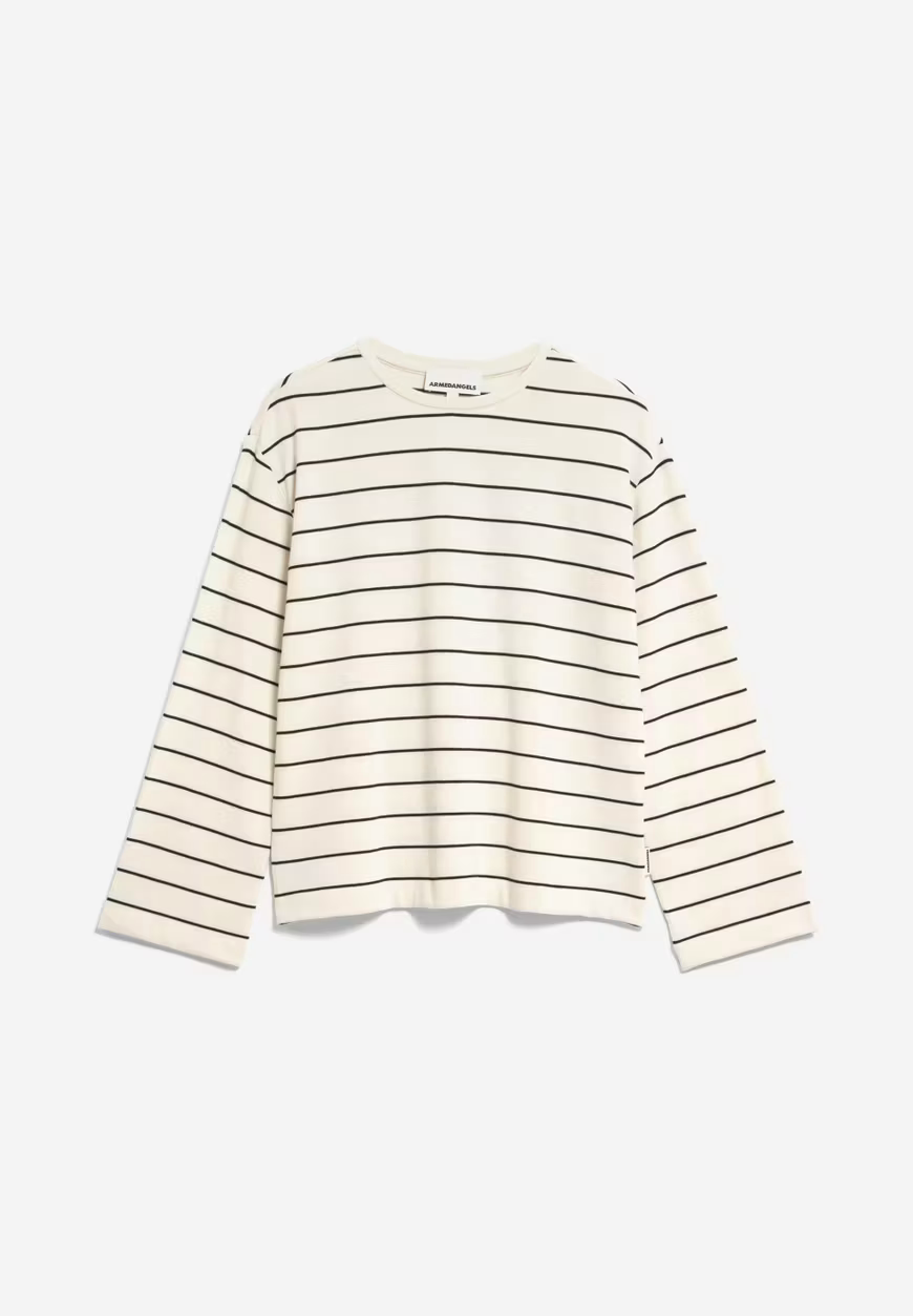 ARMEDANGELS Langarmshirt MARYNAA FINE STRIPE Organic Cotton