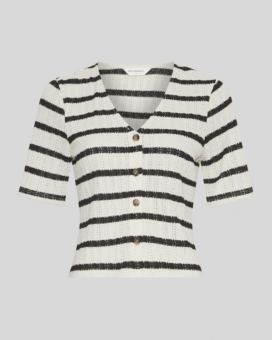 MOSS COPENHAGEN Stricktop Kenja 2/4 Cotton Mix