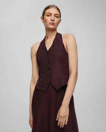 MOSS COPENHAGEN Veste NAIRA CLARITTA Linen