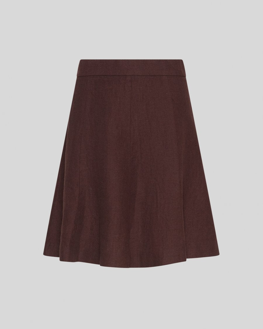 MOSS COPENHAGEN Minirock NAIRA CLARITTA Linen