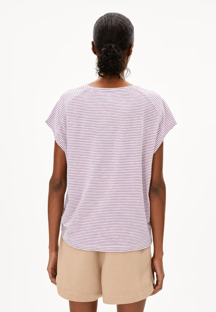 ARMEDANGELS T-Shirt ONELIAA LOVELY STRIPES Organic Cotton