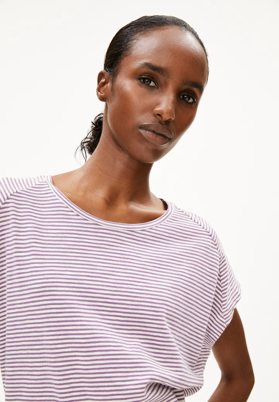 ARMEDANGELS T-Shirt ONELIAA LOVELY STRIPES Organic Cotton