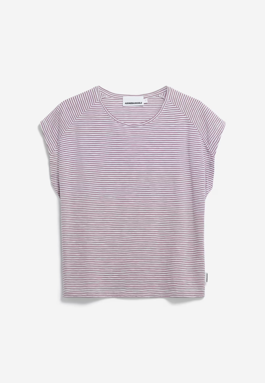 ARMEDANGELS T-Shirt ONELIAA LOVELY STRIPES Organic Cotton