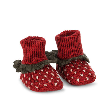 Konges Sløjd Babysocken STRAWBERRY Merino Wool