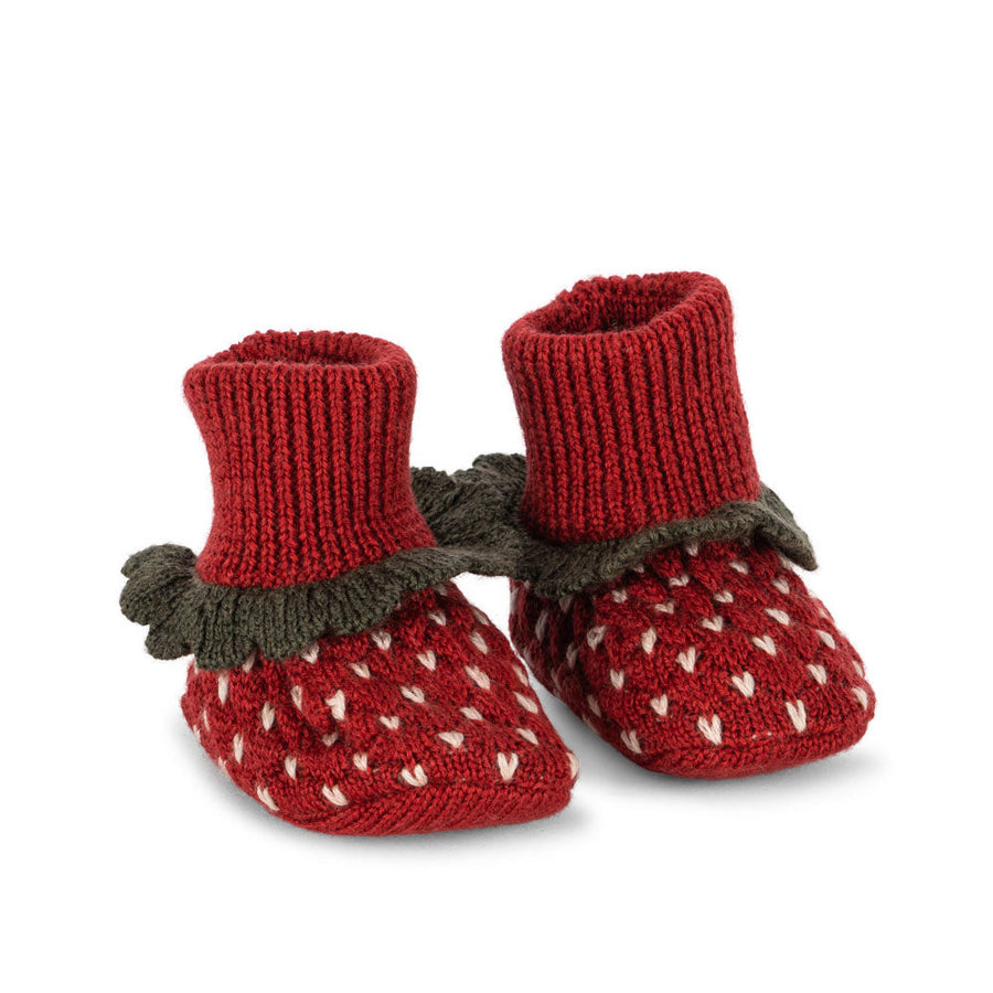 Konges Sløjd Babysocken STRAWBERRY Merino Wool
