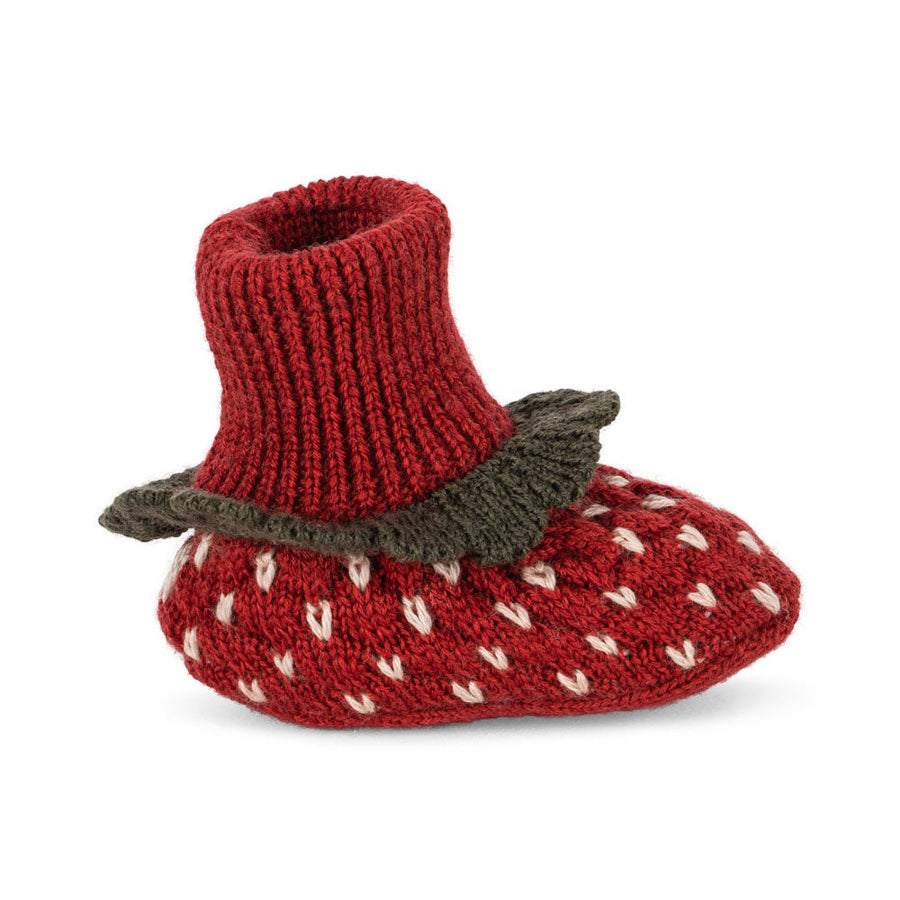 Konges Sløjd Babysocken STRAWBERRY Merino Wool
