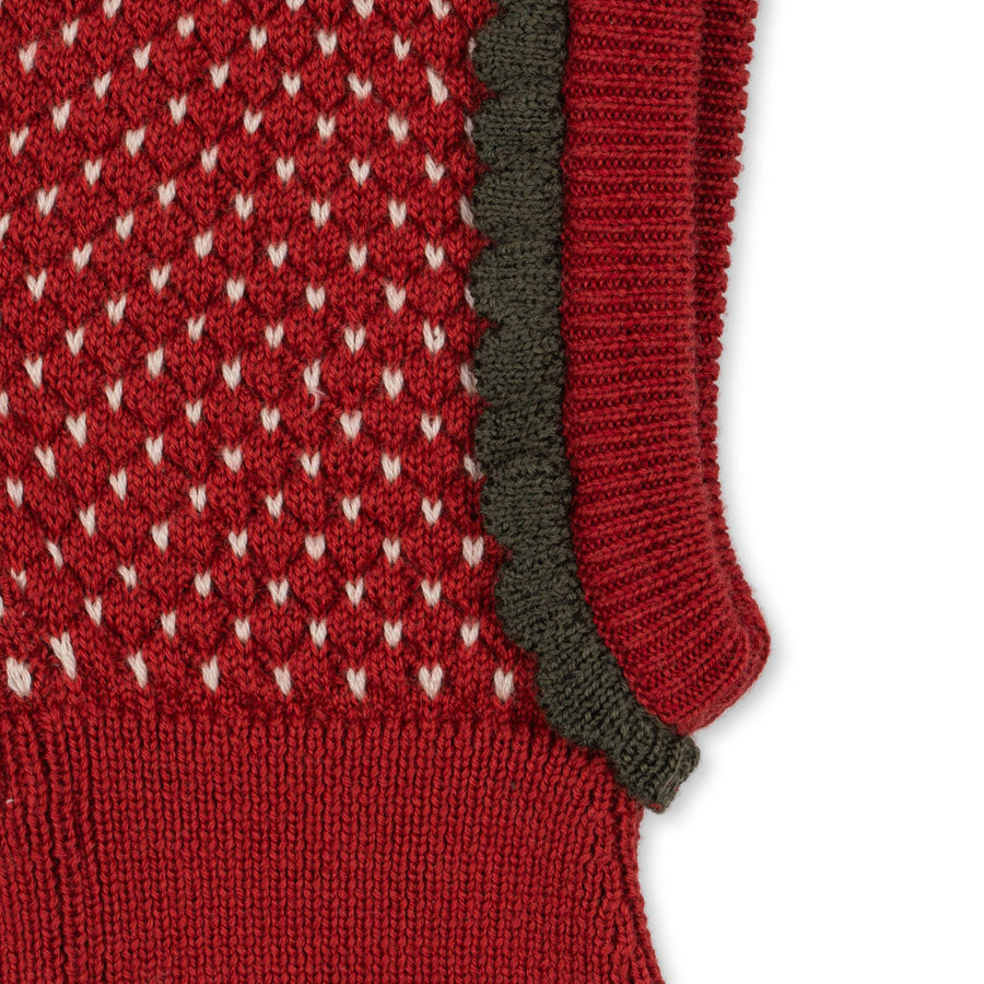 Konges Sløjd Balaclava STRAWBERRY Merino Wool