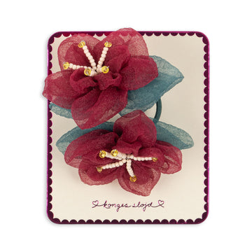 Konges Sløjd Haarsgummis FLEUR 2er-Pack