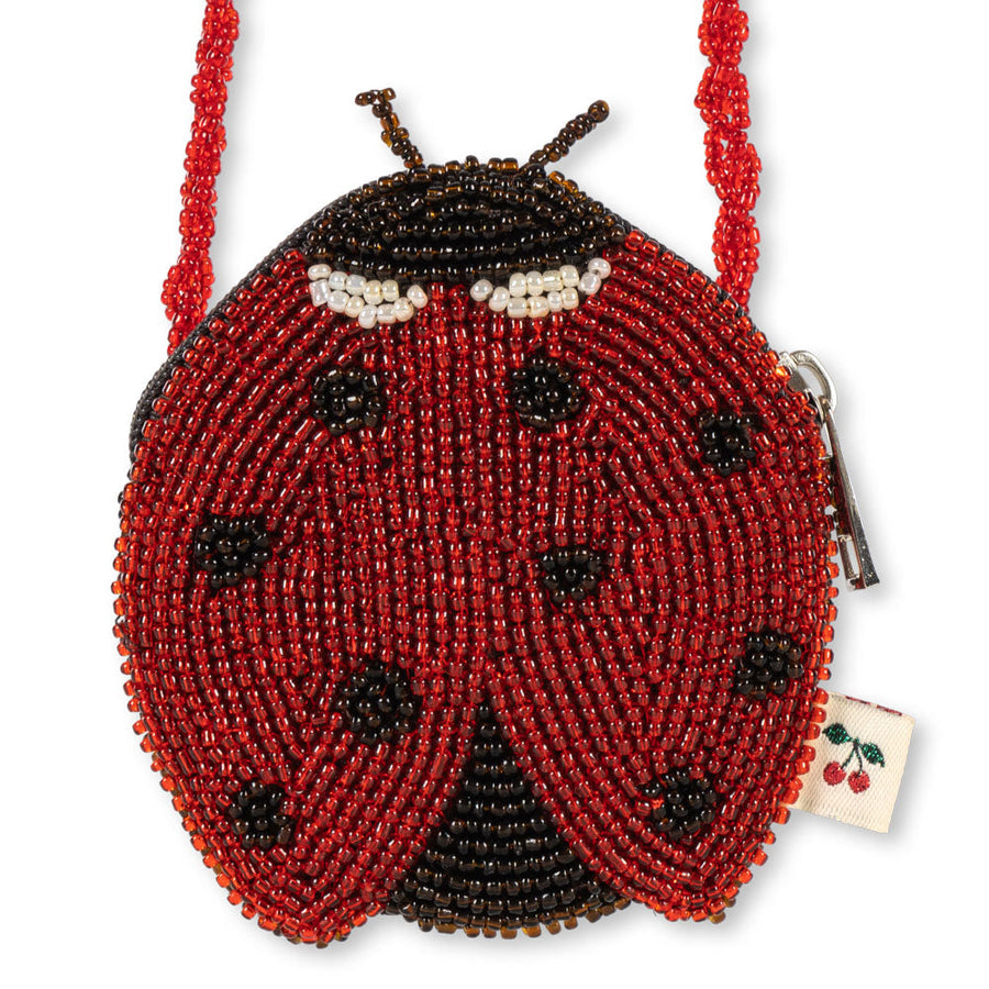 Konges Sløjd Perlen-Schultertasche LADYBUG