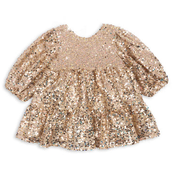 Konges Sløjd Pailletten-Kleid LILA