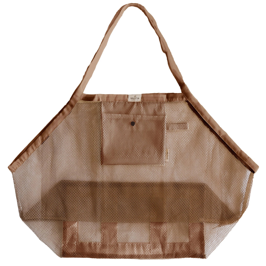 MRS. ERTHA Netztasche MESHIES XL BEACH BAG Recycled