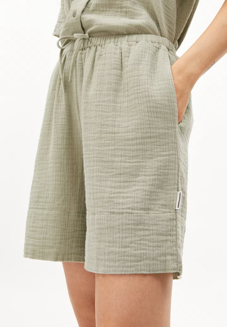 ARMEDANGELS Shorts TEONAA MUSSELIN Organic Cotton