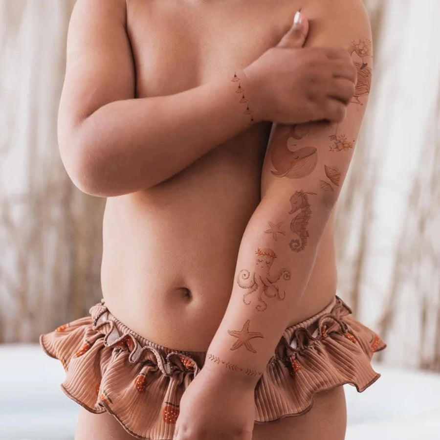 MRS. ERTHA Temporäre Tattoos für Kinder