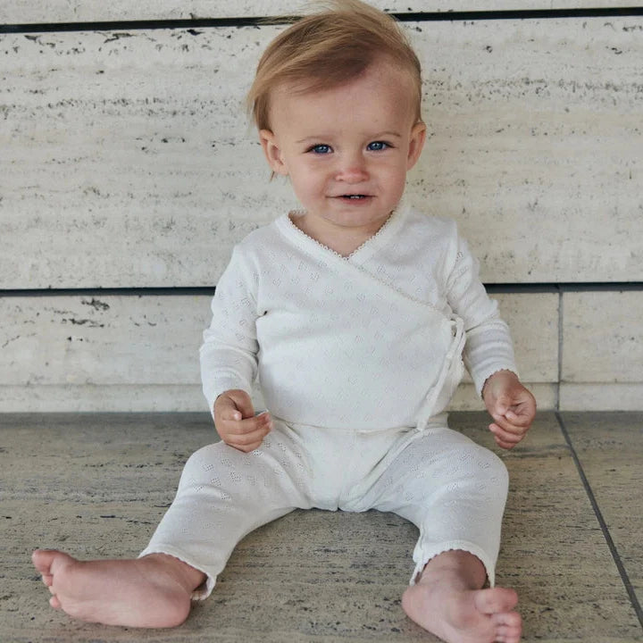 COPENHAGEN COLORS Pointelle Wickelbody Organic Cotton