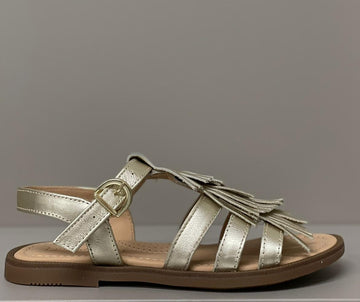 Dianetti Sandalen Leder mit Rüschen