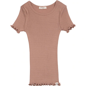 Minimalisma Kurzarmshirt Bloomst Seide
