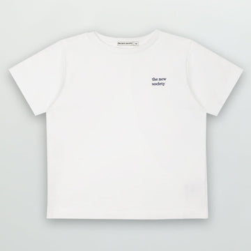The New Society T-Shirt Tee Logo Organic Cotton