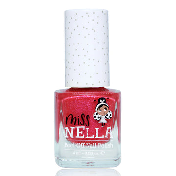 Miss Nella Peel-Off Glitzer Nagellack Tickle Me Pink