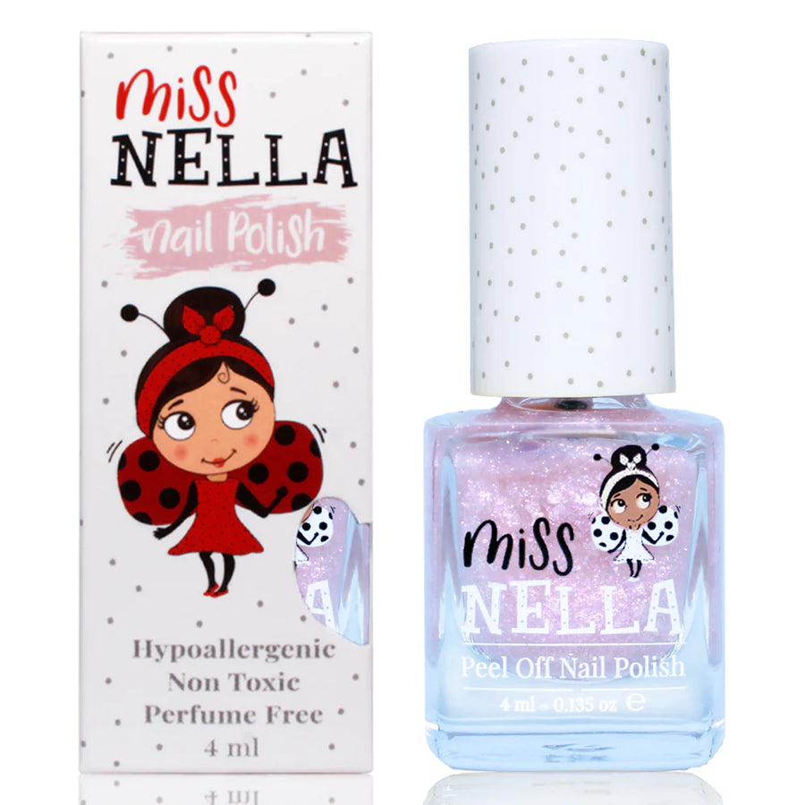 Miss Nella Peel-Off Nagellack Abracadabra Glitzer