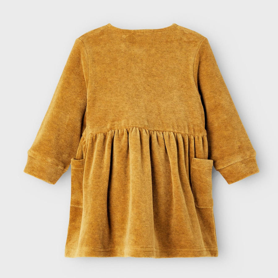 Lil`Atelier Baby Sweat Kleid NBFREBEL Organic Cotton